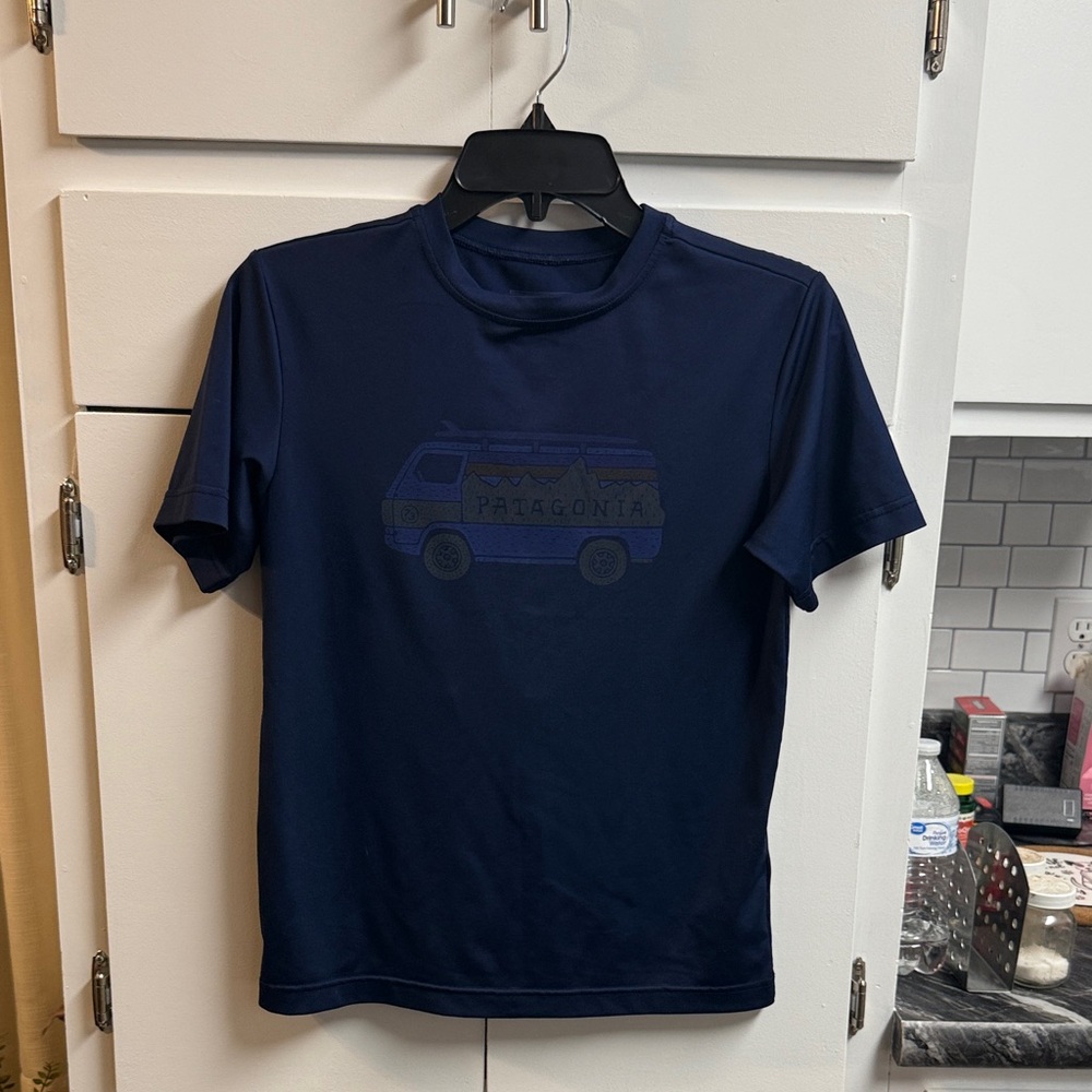 Patagonia Dark Blue Van Graphic Tee